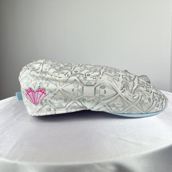 Tokidoki Diamante Diamond Vintage Silver Foil New Era Hat Ivy Cap Flat Cap New